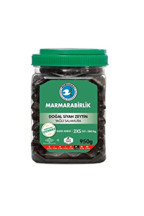 Elit Siyah Zeytin 950 Gr. (351-380)