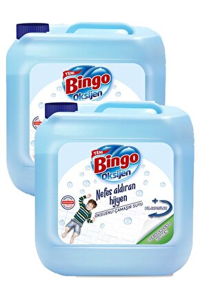BİNGO OKSİJEN ÇAMAŞIR SUYU 3240ML PARFÜMSÜZ ( 2 ADET )