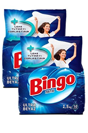 Matik Konsantre Ultra Beyaz 1,5kg ( 2 Adet )