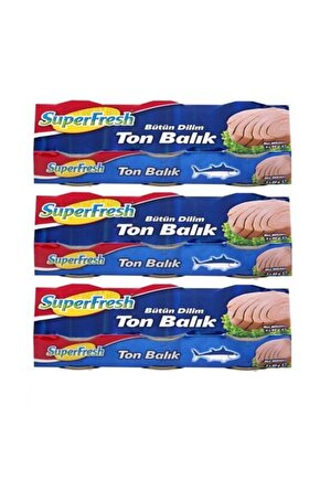 Klasik Ton Balığı Bütün Dilim 80gr  9 Adet