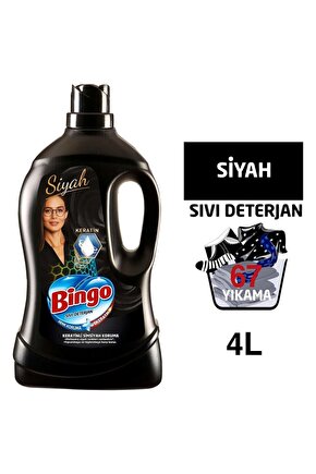 Sıvı Çamaşır Deterjanı Siyahlara Özel 4 Lt