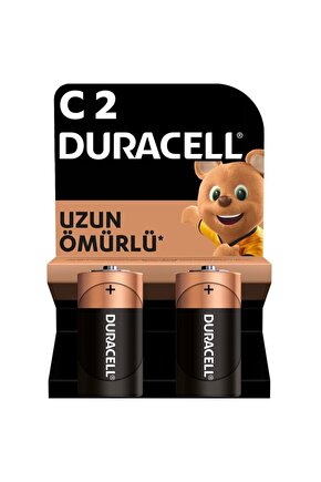 C Boy Pil 1,5V 2 Adet