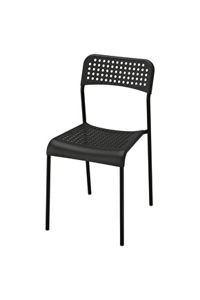 3 Adet Plastik Sandalye, Genişlik: 39 cm  Derinlik: 47 cm  Yükseklik: 77 cm