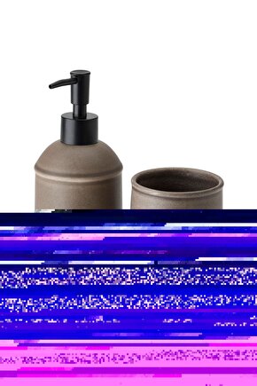Tvalsjön Banyo Seti 3 Parça Sabunluk Diş Fırçalık
