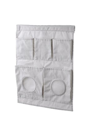 LEN noktalı-açık gri 45x64 cm asılabilir düzenleyici