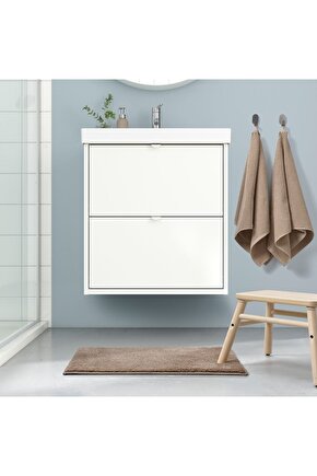 banyo paspası, bej, 40x60 cm