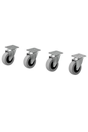 Premium Ürün Kaliteli Dayanıklı Çok Amaçlı Kullanışlı Modern Dokunuş 50 Mm 4 Adet Tekerlek RILL