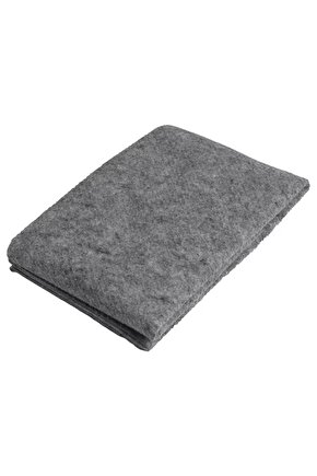 STOPP FILT 165x 235 cm Gri Halı Kilim Yolluk Kaydırmazı Kalın Dokulu Kaydırmaz Keçe Ped