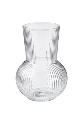 PÅDRAG cam vazo, saydam cam, 17 cm