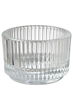 Fınsmak Tealight Mumluk, Saydam Cam 1 adet