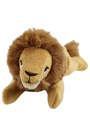 DJUNGELSKOG yumuşak oyuncak, sarı-kahverengi, 13 cm, aslan
