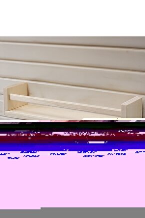BEKVAM BAHARATLIK RAFI DUVAR RAFI ÇERÇEVE RAFI KİTAPLIK AHŞAP RAF 40x10x9 Cm