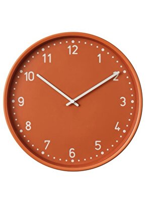 Bondis duvar saat turuncu, 38 cm