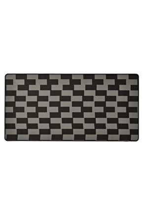 Blaskata Oyun Mouse Pedi, Siyah-gri 40x80 Cm