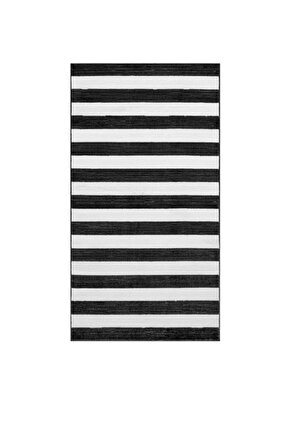 Elsystem yolluk, siyah-beyaz 80x150 cm kısa tüylü