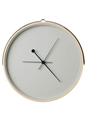 Rotblöta duvar saati, açık gri, 42cm