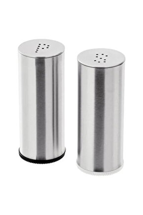 SUMUHOME PLATS TUZLUK KARABİBERLİK PASLANMAZ ÇELİK 7 CM 2 PARÇA