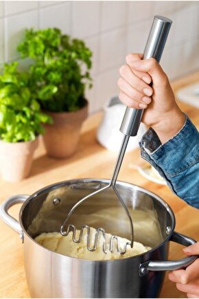 Patates Ezici Çelik 39 Cm Ezici