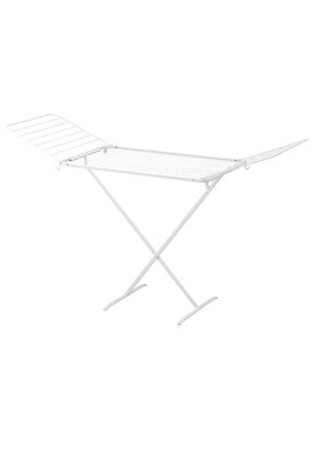 Mulıg çamaşır kurutma askılığı, beyaz, 173x57x103cm