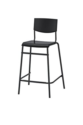 Stıg bar sandalyesi siyah, 63cm