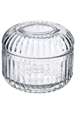Premium Ürün Kaliteli Üretim Dayanıklı Şık Modern Tasarım Cam Kutu 10x9 Cm SILVTJÄRN
