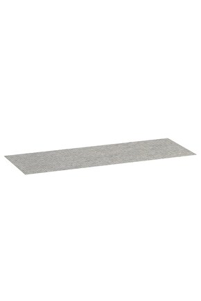 QUİCK Çekmece Örtüsü 90x30 Cm Çekmece Dolap İçi Örtü Kaydırmaz Altlık Gri Desenli Kayma Önleyici