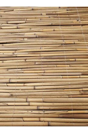 Kamış Çit Hasır Çit 1x4,5 Metre Eni 1 Metre Uzunluk 4,5 Metre