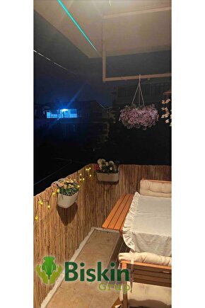 80cm X 4m Afyonkarahisardan Misina Ipli Doğal Bambu Kamış Çit,bahçe Çiti,hasır Çit, Gölgelik