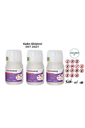 Envu-k-othrine Sc50 ml (3 ADET) Kokusuz, Karınca -böcek- Sinek- Hamamböceği 2027