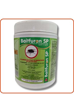 Baitfuran SP Suda Çözülebilen Granül Karasinek İlacı | 500 Gram