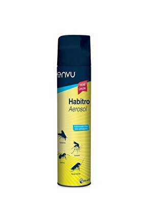 Habitro Aerosol Sivrisinek Karasinek Haşereye Karşı Etkili Böcek İlacı Sprey 275 ml