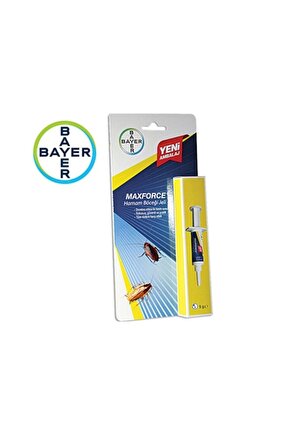 Maxforce Hamam Böceği Jeli 5GR Kalorifer Alman Yemi Kalıcı etkili
