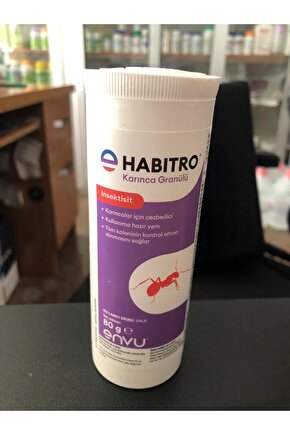 Habitro Karınca Beyaz Toz Granülü 80 gr