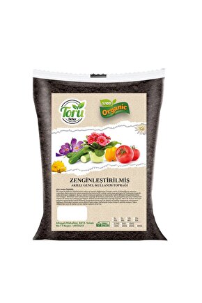 Toru Bahçe Akıllı Toprak Torf 20 Lt Süper Karışım