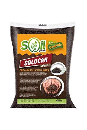 Solucan Gübresi 50 Lt (25 Kg)toprak Düzenleyici Solucan Gübresi