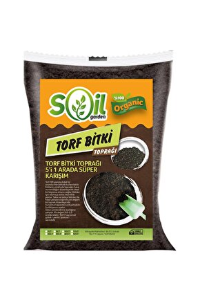 Torf Bitki Toprağı 5i Bir Arada Süper Karışım 20 Lt