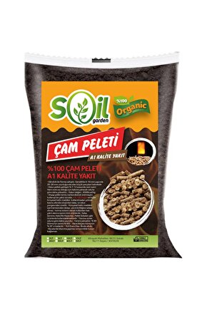 Soil Garden %100 Çam Peleti A1 Kalite Yakıt Için 10 Lt