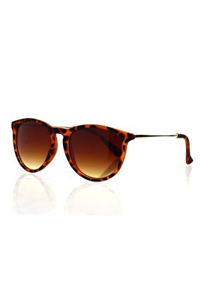 Unisex Güneş Gözlüğü BH NEM024 Leopar Kahverengi