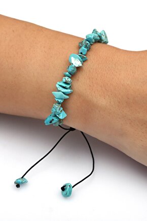 Kadın Çelik Kolye BH TD043 Doğal Taş