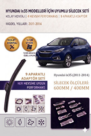 Hyundai ix35 Ön Cam Silecek Takımı 2011-2014