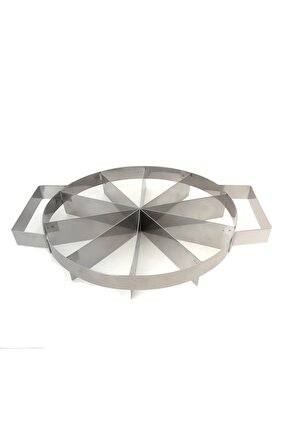 Mold Chef Yuvarlak Pasta Kek Dilimleme Kalıbı Çap 28cm 10 Dilim