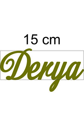 Gold Aynalı Pleksi Isim- Altın Aynalı Pleksi Isim 15 Cm Gold