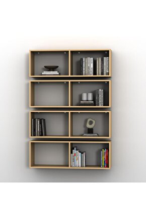 KUTU RAF - MODEL 5 (DERİNLİK 20 CM ) KREM ( MAT )