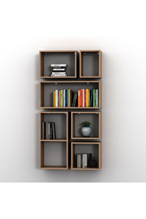 KUTU RAF - MODEL 3 ( DERİNLİK 20 CM ) CAPPİCİNO