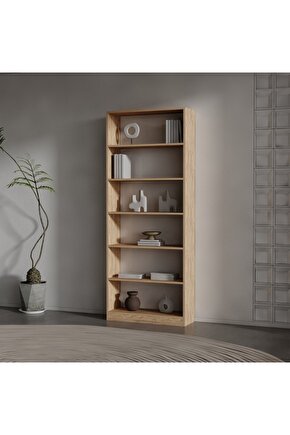 EBY SUNTALAM KİTAPLIK ( 200 X 80 X 28 ) ATLANTİK ÇAM ( MAT )