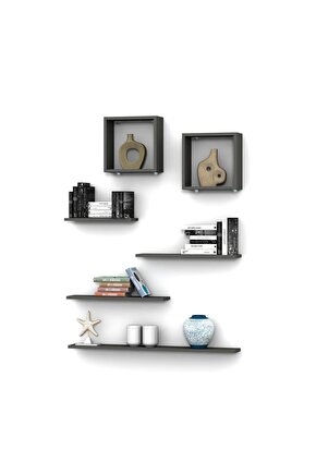 WOLSBURG  DUVAR RAF SET ANTRASİT ( MAT )