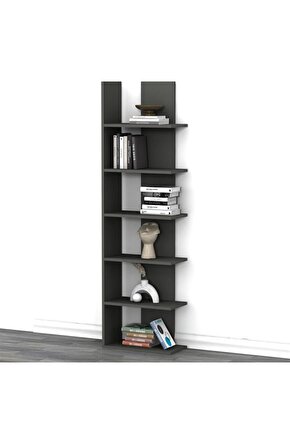 BİTTER  DUVAR RAF SET ANTRASİT ( MAT )