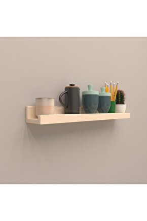 Setli Duvar Rafı 180 Cm Krem ( Mat )
