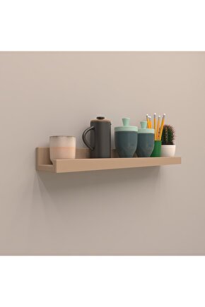 Setli Duvar Rafı 120 Cm Cappicino