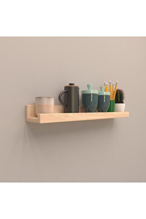 Setli Duvar Rafı 120 Cm Akçaağaç ( Mat )